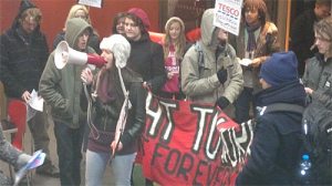 Activists shut down McDonalds in Kingston
